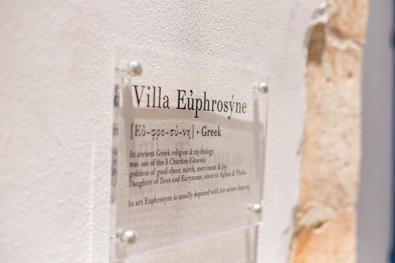 Villa Euphrosyne Линдос Экстерьер фото