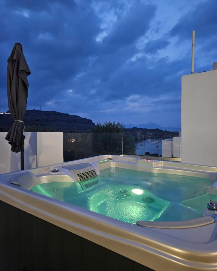 Villa Euphrosyne Линдос Экстерьер фото